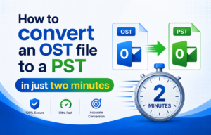 OST file to a PST
