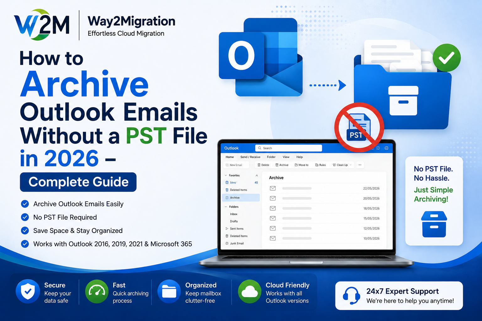 Outlook Emails Without a PST File