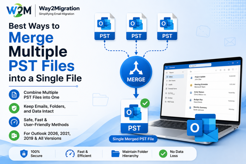 Best Ways to Merge Multiple PST Files into a Single File