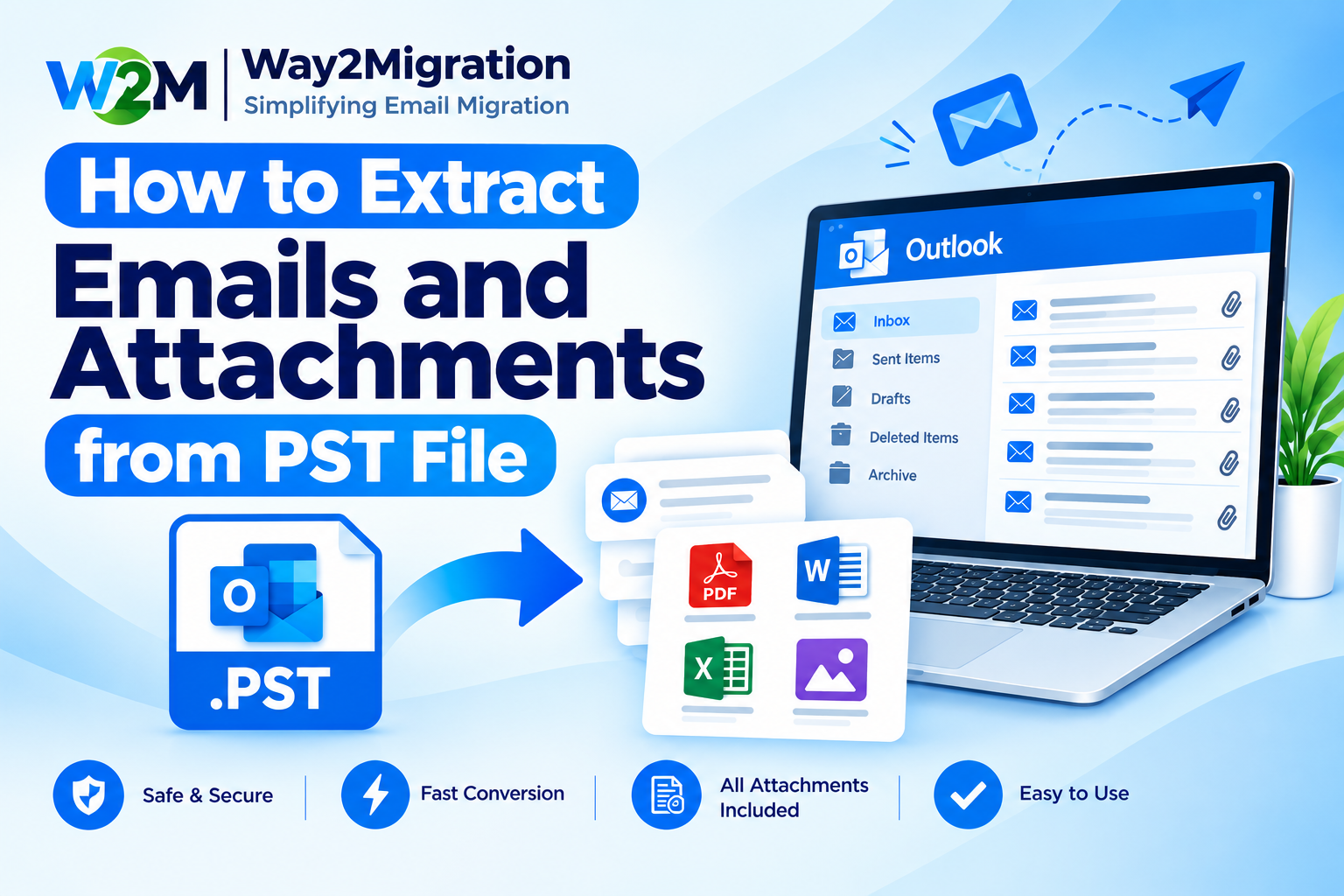Extract Emails and Attachments from PST File