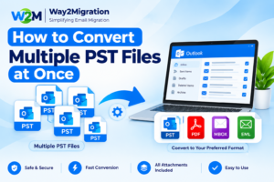 Convert Multiple PST Files at Once
