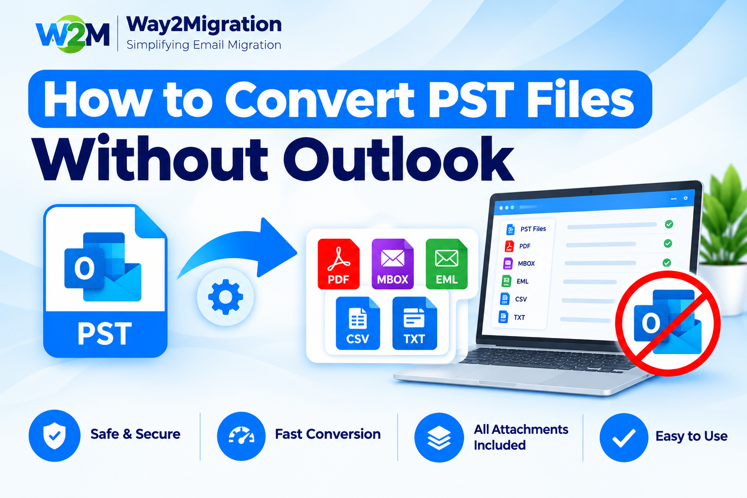Convert PST Files Without Outlook